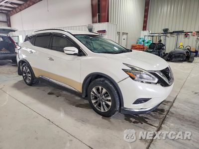 Czwarte zdjęcie samochodu z boku: 2018 NISSAN MURANO SV VIN:5N1AZ2MG6JN131379 - miniatura