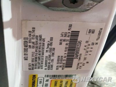 Zdjęcie 13 z 13 samochodu: 2015 FORD FUSION TITANIUM VIN:3FA6P0K9XFR125345 - miniatura