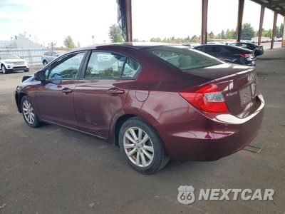 Drugie zdjęcie samochodu z przodu: 2012 HONDA CIVIC EX VIN:19XFB2F82CE381102 - miniatura