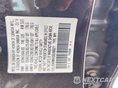 Zdjęcie 13 z 13 samochodu: 2014 HONDA CR-V EX VIN:2HKRM4H59EH666271 - miniatura