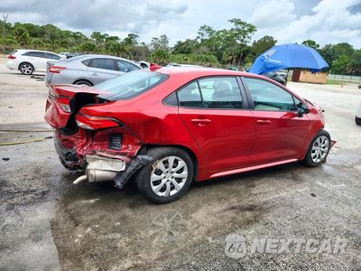 Trzecie zdjęcie samochodu z tyłu: 2020 TOYOTA COROLLA LE VIN:5YFEPRAE5LP125537 - miniatura