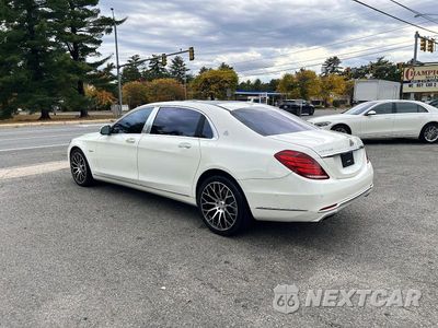 Trzecie zdjęcie samochodu z tyłu: 2017 MERCEDES-BENZ S MERCEDES-MAYBACH S550 4MATIC VIN:WDDUX8FB0HA330267 - miniatura