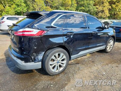 Trzecie zdjęcie samochodu z tyłu: 2019 FORD EDGE TITANIUM VIN:2FMPK3K92KBB62859 - miniatura