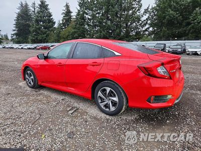 Drugie zdjęcie samochodu z przodu: 2019 HONDA CIVIC LX VIN:2HGFC2F69KH514907 - miniatura