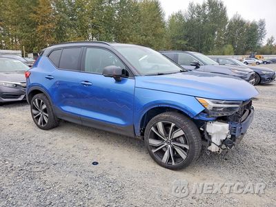 Czwarte zdjęcie samochodu z boku: 2021 VOLVO XC40 RECHARGE VIN:YV4ED3UR8M2572557 - miniatura