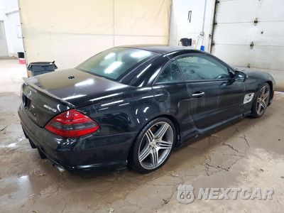 Trzecie zdjęcie samochodu z tyłu: 2009 MERCEDES-BENZ SL 63 AMG VIN:WDBSK70F99F149144 - miniatura