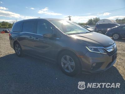 Czwarte zdjęcie samochodu z boku: 2018 HONDA ODYSSEY EXL VIN:5FNRL6H70JB069177 - miniatura