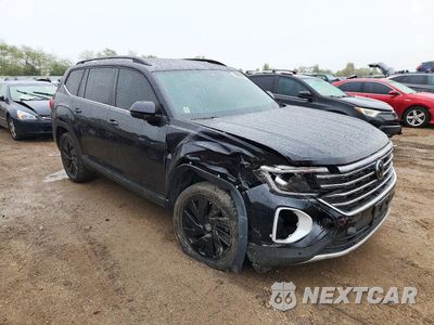 Czwarte zdjęcie samochodu z boku: 2025 VOLKSWAGEN ATLAS SE VIN:1V2HR2CA2SC549627 - miniatura