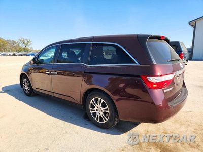 Drugie zdjęcie samochodu z przodu: 2011 HONDA ODYSSEY EXL VIN:5FNRL5H65BB043029 - miniatura