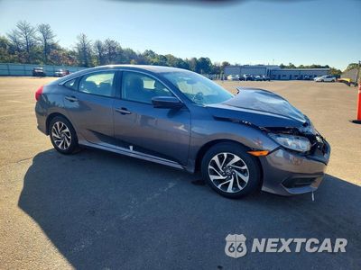 Czwarte zdjęcie samochodu z boku: 2018 HONDA CIVIC EX VIN:2HGFC2F75JH580894 - miniatura