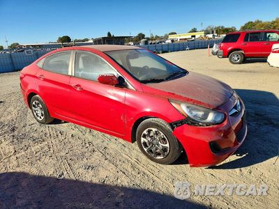 Czwarte zdjęcie samochodu z boku: 2013 HYUNDAI ACCENT GLS VIN:KMHCT4AE1DU521745 - miniatura