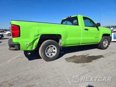 Trzecie zdjęcie samochodu z tyłu: 2014 CHEVROLET SILVERADO C1500 VIN:1GCNCPEH8EZ149313 - miniatura