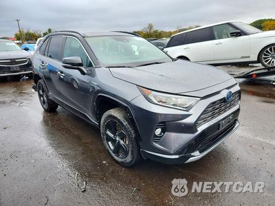 Czwarte zdjęcie samochodu z boku: 2021 TOYOTA RAV4 XSE VIN:4T3E6RFV0MU022576 - miniatura