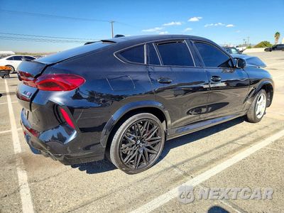 Trzecie zdjęcie samochodu z tyłu: 2024 BMW X6 M COMPETITION VIN:5YM23ET06R9S80340 - miniatura