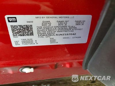 Zdjęcie 14 z 14 samochodu: 2022 GMC ACADIA SLT VIN:1GKKNULS1NZ157042 - miniatura
