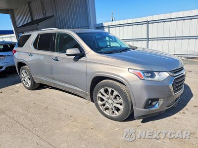 Czwarte zdjęcie samochodu z boku: 2018 CHEVROLET TRAVERSE PREMIER VIN:1GNEVJKW3JJ167681 - miniatura