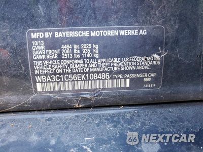 Zdjęcie 12 z 12 samochodu: 2014 BMW 328 I SULEV VIN:WBA3C1C56EK108486 - miniatura