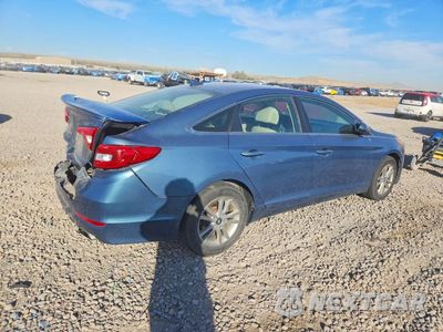Trzecie zdjęcie samochodu z tyłu: 2017 HYUNDAI SONATA SE VIN:5NPE24AF1HH519132 - miniatura