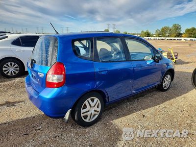 Trzecie zdjęcie samochodu z tyłu: 2007 HONDA FIT VIN:JHMGD38457S026280 - miniatura