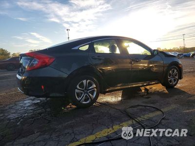 Trzecie zdjęcie samochodu z tyłu: 2017 HONDA CIVIC LX VIN:19XFC2F54HE031772 - miniatura