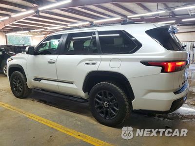 Drugie zdjęcie samochodu z przodu: 2024 TOYOTA SEQUOIA PLATINUM VIN:7SVAAABA8RX041256 - miniatura