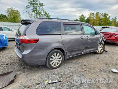 Trzecie zdjęcie samochodu z tyłu: 2016 TOYOTA SIENNA LE VIN:5TDJK3DC2GS139767 - miniatura