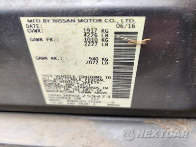 Zdjęcie 12 z 12 samochodu: 2016 NISSAN ALTIMA 2.5 S VIN:1N4AL3APXGC259473 - miniatura