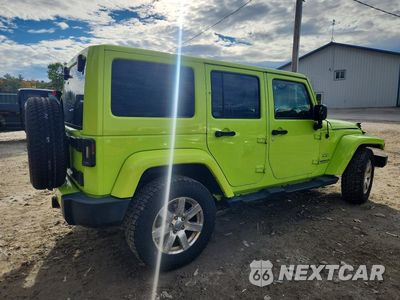 Trzecie zdjęcie samochodu z tyłu: 2017 JEEP WRANGLER UNLIMITED SAHARA VIN:1C4HJWEGXHL507989 - miniatura
