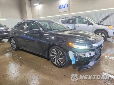 Czwarte zdjęcie samochodu z boku: 2019 HONDA INSIGHT TOURING VIN:19XZE4F94KE028447 - miniatura