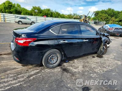Trzecie zdjęcie samochodu z tyłu: 2019 NISSAN SENTRA S VIN:3N1AB7AP6KY312869 - miniatura