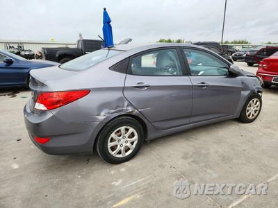 Trzecie zdjęcie samochodu z tyłu: 2014 HYUNDAI ACCENT GLS VIN:KMHCT4AE5EU711548 - miniatura