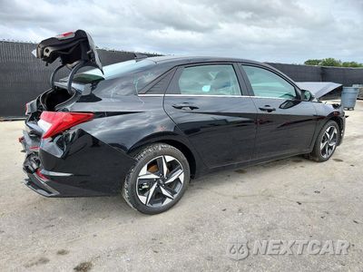 Trzecie zdjęcie samochodu z tyłu: 2023 HYUNDAI ELANTRA LIMITED VIN:KMHLN4AJXPU081360 - miniatura