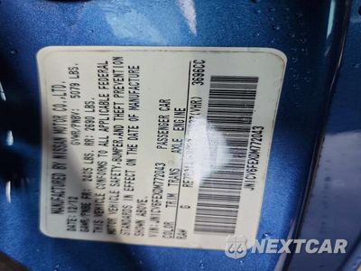 Zdjęcie 13 z 13 samochodu: 2013 INFINITI G37 CONVERTIBLE BASE VIN:JN1CV6FEXDM772043 - miniatura