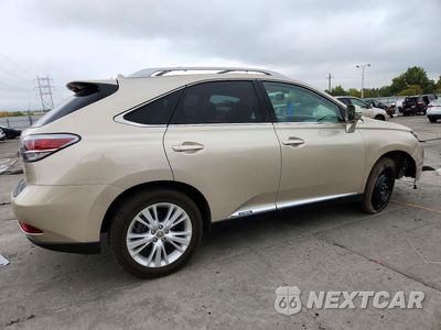 Trzecie zdjęcie samochodu z tyłu: 2013 LEXUS RX 450H VIN:JTJBC1BA2D2052040 - miniatura