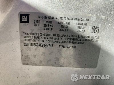 Zdjęcie 12 z 12 samochodu: 2014 CADILLAC XTS LUXURY COLLECTION VIN:2G61M5S34E9148746 - miniatura