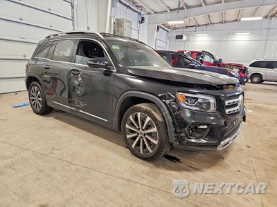 Czwarte zdjęcie samochodu z boku: 2023 MERCEDES-BENZ GLB 250 4MATIC VIN:W1N4M4HB1PW318941 - miniatura