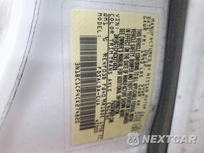 Zdjęcie 12 z 12 samochodu: 2012 NISSAN VERSA 1.8 S VIN:3N1BC1CP4CK274820 - miniatura