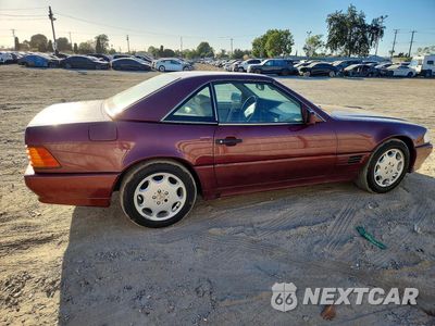 Trzecie zdjęcie samochodu z tyłu: 1991 MERCEDES-BENZ 300 SL VIN:WDBFA61E8MF017876 - miniatura