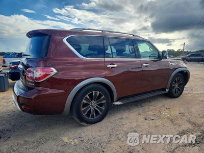 Trzecie zdjęcie samochodu z tyłu: 2018 NISSAN ARMADA PLATINUM VIN:JN8AY2NE0J9735138 - miniatura