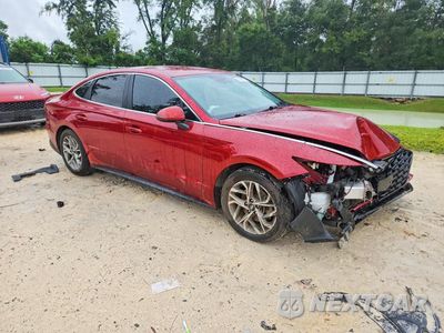 Czwarte zdjęcie samochodu z boku: 2023 HYUNDAI SONATA SEL VIN:KMHL64JA6PA292649 - miniatura