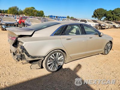 Trzecie zdjęcie samochodu z tyłu: 2017 LINCOLN MKZ HYBRID RESERVE VIN:3LN6L5MU9HR643241 - miniatura