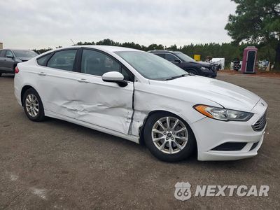 Czwarte zdjęcie samochodu z boku: 2017 FORD FUSION HYB S VIN:3FA6P0G7XHR258827 - miniatura