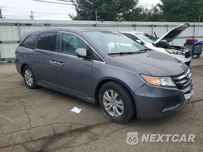 Czwarte zdjęcie samochodu z boku: 2016 HONDA ODYSSEY SE VIN:5FNRL5H3XGB138862 - miniatura