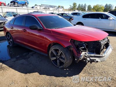 Czwarte zdjęcie samochodu z boku: 2023 HONDA ACCORD HYBRID SPORT VIN:1HGCY2F51PA069838 - miniatura