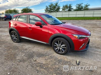Czwarte zdjęcie samochodu z boku: 2018 MAZDA CX-3 GRAND TOURING VIN:JM1DKFD73J0319254 - miniatura