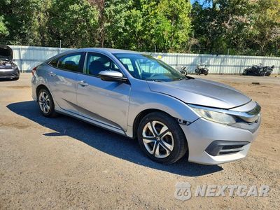 Czwarte zdjęcie samochodu z boku: 2018 HONDA CIVIC LX VIN:2HGFC2F57JH542968 - miniatura