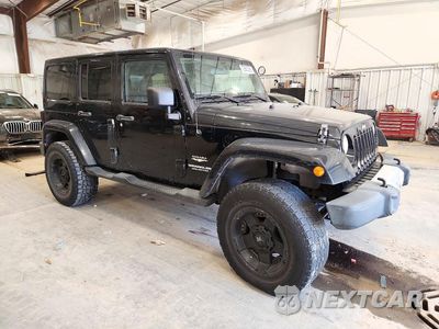 Czwarte zdjęcie samochodu z boku: 2012 JEEP WRANGLER UNLIMITED SAHARA VIN:1C4HJWEG4CL240891 - miniatura