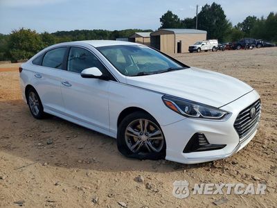 Czwarte zdjęcie samochodu z boku: 2018 HYUNDAI SONATA SEL VIN:5NPE34AF4JH669948 - miniatura