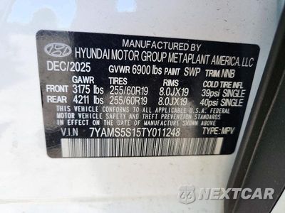 Zdjęcie 13 z 13 samochodu: 2026 HYUNDAI IONIQ 9 S VIN:7YAMS5S15TY011248 - miniatura