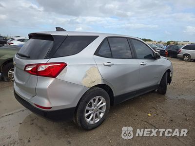 Trzecie zdjęcie samochodu z tyłu: 2021 CHEVROLET EQUINOX LS VIN:3GNAXHEV1MS124108 - miniatura